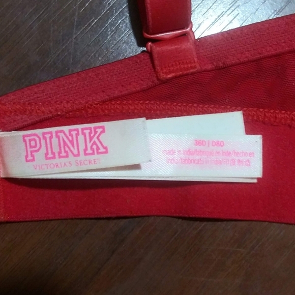 VS PINK 36D Leopard T-shirt Bra - Picture 7 of 8